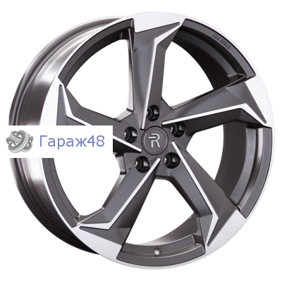 Replay B318 R19 / 8J PCD 5x112 ET 27 ЦО 66.6 Литые Графит матовый с полированной лицевой поверхностью