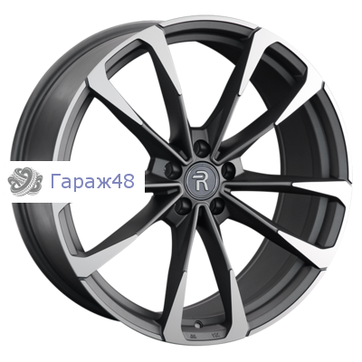Replay B323 R21 / 9.5J PCD 5x112 ET 36 ЦО 66.6 Литые Графит матовый с полированной лицевой поверхностью