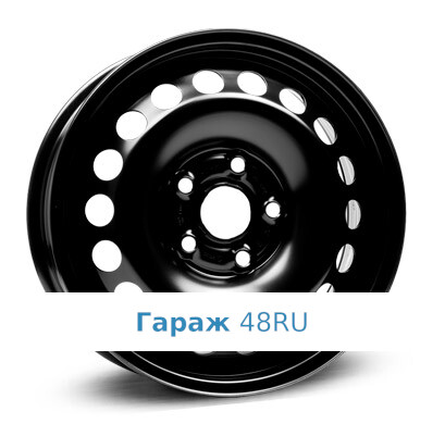Alcar Stahlrad (KFZ) 9998 R17 / 7J PCD 5x114.3 ET 35 ЦО 60.1 Штампованные Черный