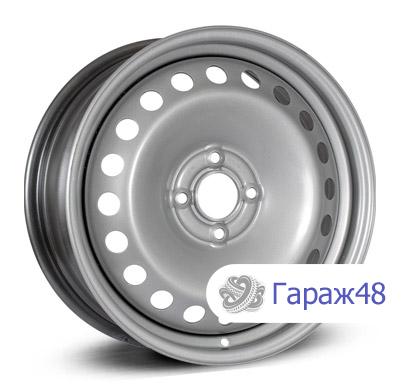 Magnetto 16017 R16 / 6.5J PCD 4x100 ET 50 ЦО 60.1 Штампованные Серебристый