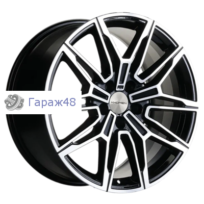 Khomen Wheels KHW1904 Toureg R19 / 8.5J PCD 5x112 ET 28 ЦО 66.6 Литые Black-FP