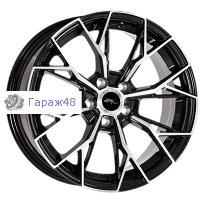 Lizardo Avatar XH180 348 R16 / 7J PCD 5x108 ET 40 ЦО 63.3 Литые Черный с алмазной обработкой лицевой части