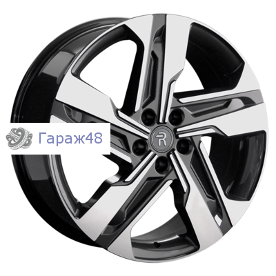 Replay LR106 R20 / 8.5J PCD 5x120 ET 47 ЦО 72.6 Литые Графит с полированной лицевой поверхностью