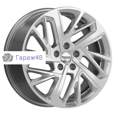 Skad KL-372 R17 / 7J PCD 5x114.3 ET 37 ЦО 66.6 Литые Серебристый