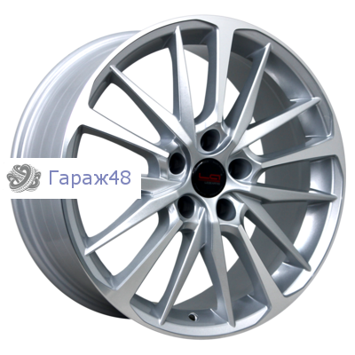 LegeArtis TY284 R18 / 8J PCD 5x114.3 ET 50 ЦО 60.1 Литые Серебристый с полированной лицевой поверхностью