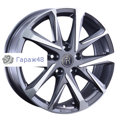 Replay FD170 R17 / 7J PCD 5x108 ET 52.5 ЦО 63.3 Литые Графит с полированной лицевой поверхностью