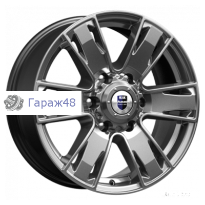 K&amp;K Севенна (КС726) R17 / 7J PCD 6x127 ET 40 ЦО 77.9 Литые Графит