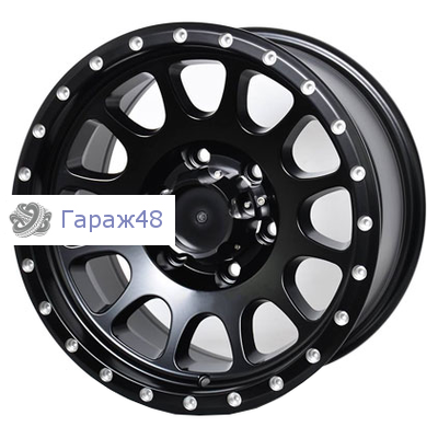 PDW M2 9095 R17 / 9J PCD 6x139.7 ET -15 ЦО 110.1 Литые Черный матовый