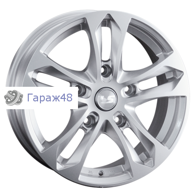 LS 197 R16 / 6.5J PCD 5x139.7 ET 40 ЦО 98.5 Литые Серебристый