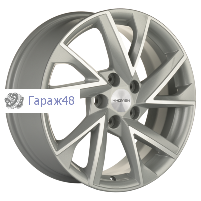 Khomen Wheels KHW1714 Tucson R17 / 7J PCD 5x114.3 ET 51 ЦО 67.1 Литые F-Silver-FP