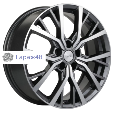 Khomen Wheels KHW1806 Dargo/Jolion R18 / 7J PCD 5x114.3 ET 37 ЦО 66.5 Литые Gray-FP