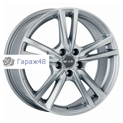 MAK Icona R17 / 7.5J PCD 5x114.3 ET 48 ЦО 76 Литые Серебристый