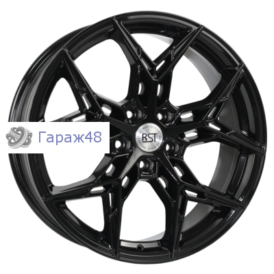 RST R139 RX R19 / 7.5J PCD 5x108 ET 41 ЦО 65.1 Литые Черный с полированной лицевой поверхностью