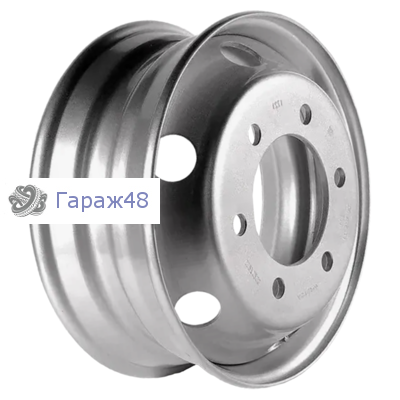 Asterro 6/222,25/164/123 R17.5 / 6.75J PCD 6x222.25 ET 123 ЦО 164 Штампованные Серебристый