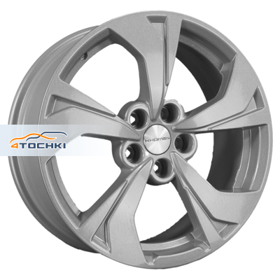 Khomen Wheels KHW1724 CX5/Seltos/Optima R17 / 7J PCD 5x114.3 ET 50 ЦО 67.1 Литые F-Silver