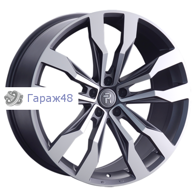 Replay B128 R21 / 9.5J PCD 5x112 ET 36 ЦО 66.6 Литые Графит матовый с полированной лицевой поверхностью