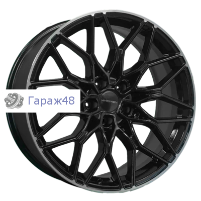Khomen Wheels KHW1902 Audi/VW R19 / 8.5J PCD 5x112 ET 30 ЦО 66.6 Литые Black MR