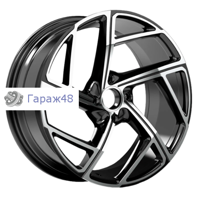 Lizardo 777 R15 / 6.5J PCD 5x114.3 ET 38 ЦО 54.1 Литые Черный с алмазной обработкой лицевой части