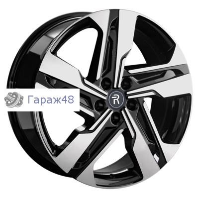 Replay HND373 R18 / 7.5J PCD 5x114.3 ET 49.5 ЦО 67.1 Литые Черный с полированной лицевой поверхностью