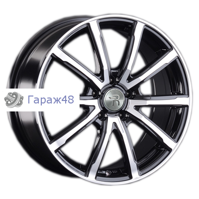 Replay FD151 R17 / 7J PCD 5x108 ET 52.5 ЦО 63.3 Литые Черный с полированной лицевой поверхностью
