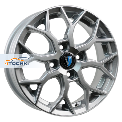 Venti 1619 R16 / 6J PCD 4x98 ET 33 ЦО 58.6 Литые Серебристый