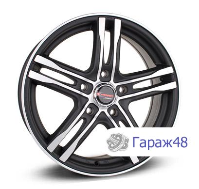 Yamato Akita R16 / 6.5J PCD 5x114.3 ET 43 ЦО 67.1 Литые Черный матовый с полированной лицевой поверхностью
