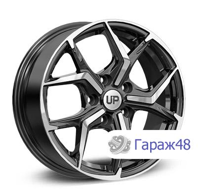 LS Up120 R16 / 6.5J PCD 5x108 ET 33 ЦО 60.1 Литые Черный с полированной лицевой поверхностью