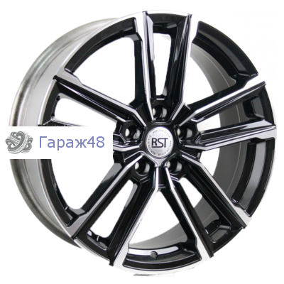 RST R078 (Jolion) R18 / 7J PCD 5x114.3 ET 37 ЦО 66.6 Литые Черный с полированной лицевой повехностью