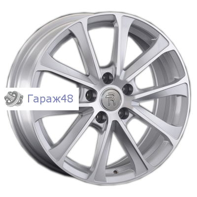 Replay MZ121 R17 / 7J PCD 5x114.3 ET 45 ЦО 67.1 Литые Серебристый с полированной лицевой поверхностью