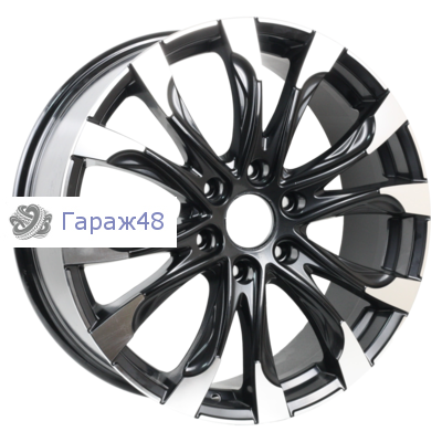 RST R022 R20 / 8J PCD 6x139.7 ET 34 ЦО 100.1 Литые Черный с полированной лицевой повехностью