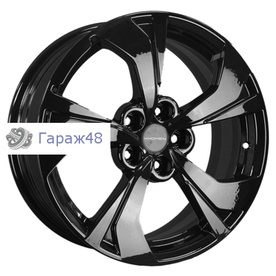 Khomen Wheels KHW1724 Changan CS75 Plus R17 / 7J PCD 5x114.3 ET 45 ЦО 60.1 Литые Черный