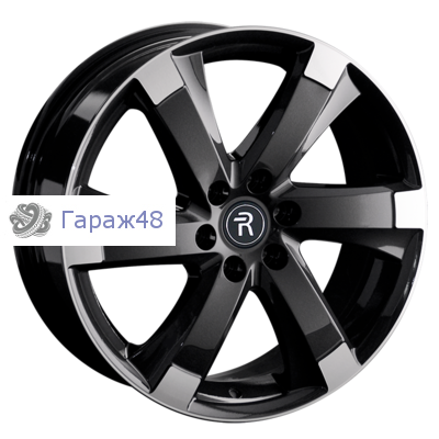 Replay KI334 R18 / 7J PCD 6x114.3 ET 39 ЦО 67.1 Литые Графит с полированной лицевой поверхностью