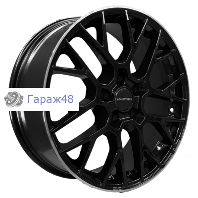 Khomen Wheels KHW1818 Kodiaq/Tiguan/Audi Q3 R18 / 7J PCD 5x112 ET 43 ЦО 57.1 Литые Black MR