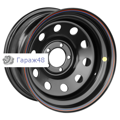 LS Jeep R18 / 8J PCD 5x127 ET 30 ЦО 75 Штампованные Черный