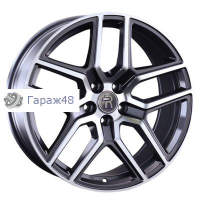 Replay LX134 R18 / 8J PCD 5x114.3 ET 30 ЦО 60.1 Литые Графит с полированной лицевой поверхностью