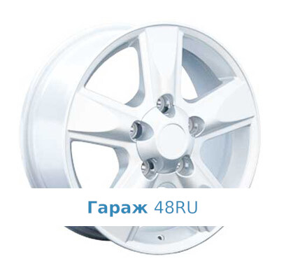 LegeArtis TY60 R17 / 8J PCD 5x150 ET 60 ЦО 110.3 Литые Белый