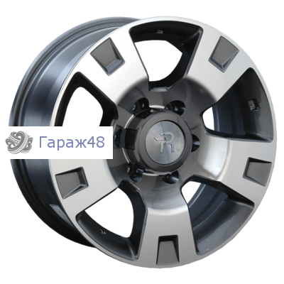 Replay NS5 R16 / 8J PCD 6x139.7 ET 10 ЦО 110.5 Литые Графит с полированной лицевой поверхностью