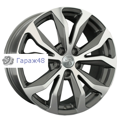 Replay HV3 R18 / 7.5J PCD 5x114.3 ET 40 ЦО 66.6 Литые Графит с полированной лицевой поверхностью