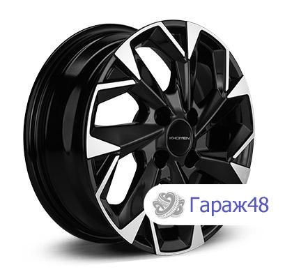 LS 1402 R14 / 5.5J PCD 4x98 ET 35 ЦО 58.5 Литые Черный с полированной лицевой поверхностью