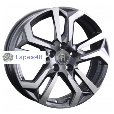 Replay MZ123 R17 / 7J PCD 5x114.3 ET 45 ЦО 67.1 Литые Графит с полированной лицевой поверхностью