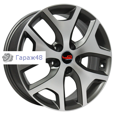 LegeArtis Concept-HND527 R17 / 6.5J PCD 5x114.3 ET 40 ЦО 67.1 Литые Графит матовый с полированной лицевой поверхностью