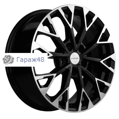 Khomen Wheels KHW1718 Nissan Juke F15 [14..20] R17 / 7J PCD 5x114.3 ET 47 ЦО 66.1 Литые Black-FP