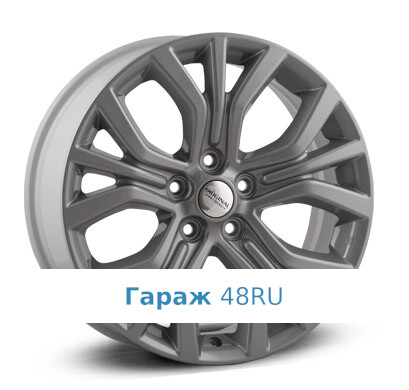 Skad KL-293 R18 / 7J PCD 5x114.3 ET 40 ЦО 67.1 Литые Графит