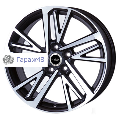 Replica XH292 R19 / 8J PCD 5x114.3 ET 45 ЦО 60.1 Литые Черный с алмазной обработкой лицевой части