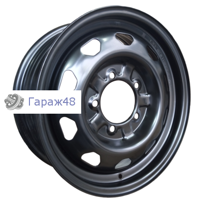 Accuride УАЗ Патриот/Хантер R16 / 6.5J PCD 5x139.7 ET 40 ЦО 108.5 Штампованные Черный