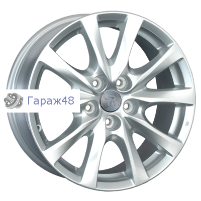 Replay TY301 R17 / 7.5J PCD 5x114.3 ET 45 ЦО 60.1 Литые Серебристый