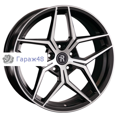 Replay LX191 R18 / 8J PCD 5x114.3 ET 30 ЦО 60.1 Литые Черный матовый с полированной лицевой поверхностью