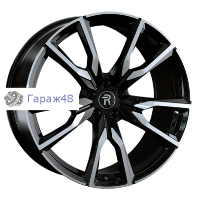 Replay B306 R22 / 10.5J PCD 5x112 ET 43 ЦО 66.6 Литые Черный с полированной лицевой поверхностью