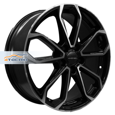Khomen Wheels KHW1816 Hyundai Tucson R18 / 7J PCD 5x114.3 ET 51 ЦО 67.1 Литые Black-FP