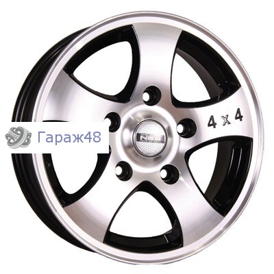 Neo 541 R15 / 6.5J PCD 5x139.7 ET 40 ЦО 98 Литые Черный с полированной лицевой повехностью
